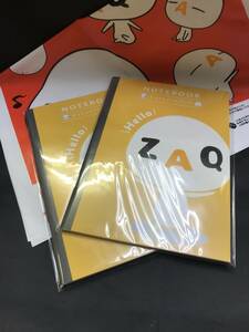 0022-01　現品限り　J:COM　ZAQ　ざっくぅ　ノートブック　NOTEBOOK　ジェイコム　2冊　セット　非売品