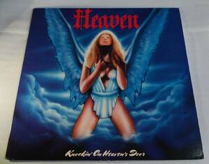 【アナログ盤/LP】Knockin' On Heaven's Door (Columbia BFC 40018)：Heaven ヘブン【オーストラリア正統派メタル】～ ミッチ・ペリー在籍