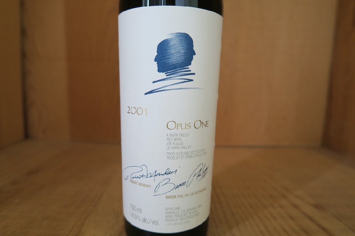 ヤフオク! -「オーパスワン 2001」(アルコール) (飲料)の落札相場