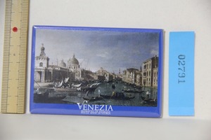 Art hand Auction Grand Canal près de Punta della Dogana vers 1740 Aimant Recherche Aimant Peinture Italie Venise Ca' Rezzonico Marchandises, antique, collection, marchandises diverses, aimant