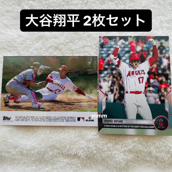 大谷翔平 TOPPS 公式トレカ 2枚セット　147 148