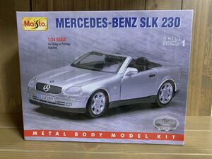 Maisto メルセデスベンツ SLK 230 メタルボディモデルキット　Mercedes benz slk 230 metal body model kit