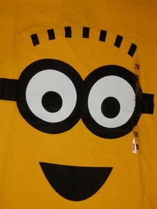 ※(kids ) minion 7/8 yellow T-shirt　ミニオンズ　7/8イエローTシャツ（アメリカ購入品）②※