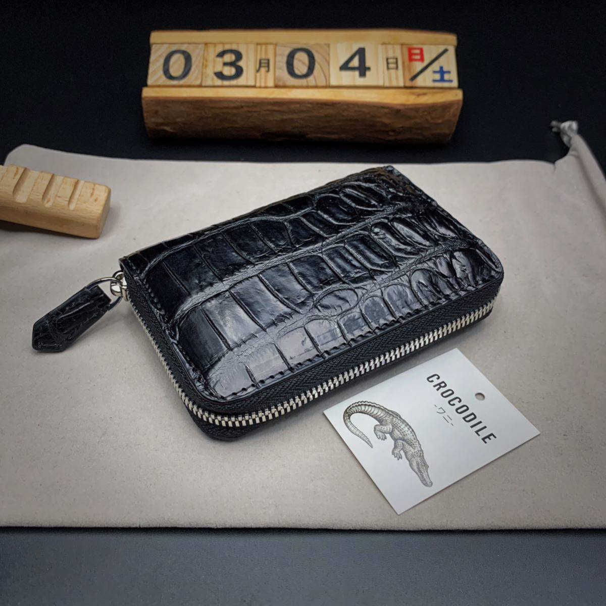 ヤフオク! -ワニ革 コインケースの中古品・新品・未使用品一覧