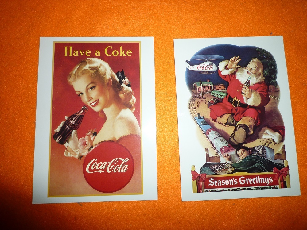 レア コカ・コーラCoca-Cola ポストカード 13枚セット | www