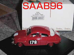 1505 1/43 サーブ 96 RACラリー １st 1960 Saab 