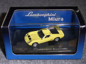 Ricko 1/87 Lamborghini Miura yellow 1966 LAMBORGHINI MIURA