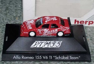 herpa 1/87 アルファロメオ 155 V6TI ダナー 11号車 95 ALFAROMEO ヘルパ