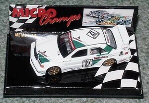 1/64 MERCEDES 190E DTM EVO2 AMG 17号 白緑 MANTHEY 1993 メルセデス ベンツ BENZ