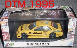 1/43 メルセデス AMG Cクラス 黄 DTM 1995 Grau 5号 C180 ベンツ MERCEDES BENZ