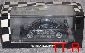 1/43 AUDI TT-R ロードスター Abt ブラック銀 DTM 2000