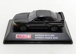 ■即決 REAL-X 1/72【ニッサン スカイライン スポーツクーペ GT-R E-BNR32 (ブラックパール) 「スカイライン ヒストリーズコレクション 2nd