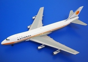 ■即決 ジェミニ 1/400【ボーイング747-135 ナショナル航空 N77772