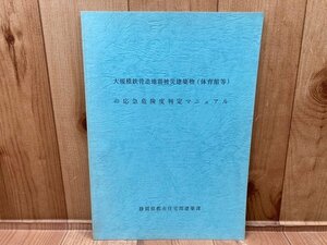 大規模鉄骨造地震被災建築物（体育館等）の応急危険度判定マニュアル　CGC2969