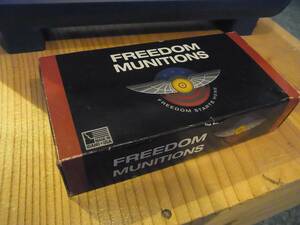 AMMO空箱 FREEDOM MUNITIONS 45 AUTO 230 Gr. RN 1箱（トレイ付き）