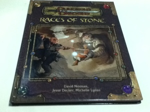 Races of Stone: Dungeons & Dragons Rules Supplement (D&D Supplement)