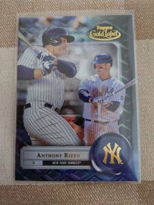 MLB 2022 TOPPS GOLD LABEL BASEBALL HOBBY BOX　ANTHONY RIZZO アンソニーリゾ　ニューヨークヤンキース