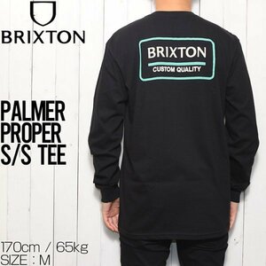 ロングスリーブTシャツ ロンT BRIXTON ブリクストン PALMER PROPER L/S TEE 16855　 Lサイズ