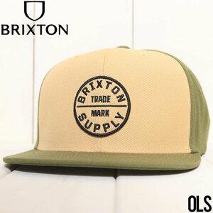 スナップバックキャップ 帽子 BRIXTON ブリクストン OATH III SNAPBACKCAP 10777　OLS