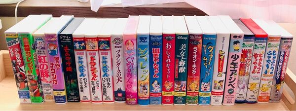 VHS ビデオテープ まとめ売り ディズニー ジブリ 仮面ライダー ポケモン