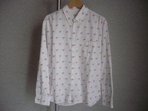  Takeo Kikuchi *.. design cotton shirt 