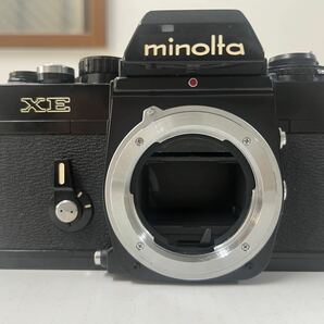 管31659t MINOLTA XE カメラ ボディ MD 28mm 1:3.5 レンズ ミノルタの画像2