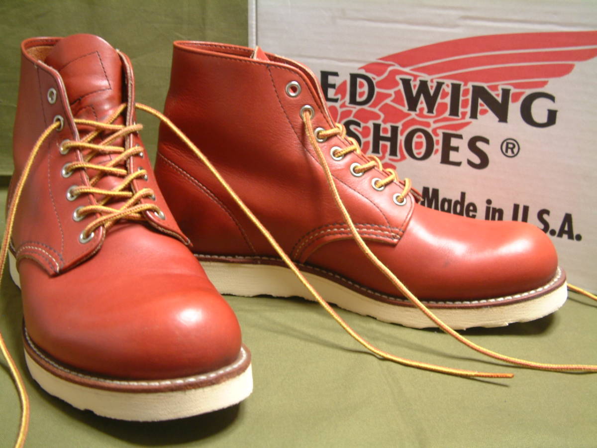 犬タグ RED WING Classic Round No.8166 9D-