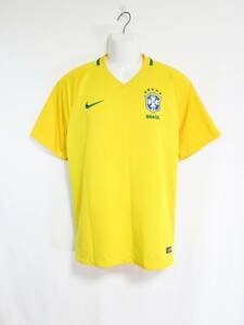 ブラジル代表 2016 ホーム ユニフォーム L ナイキ NIKE 送料無料 BRASIL サッカー シャツ