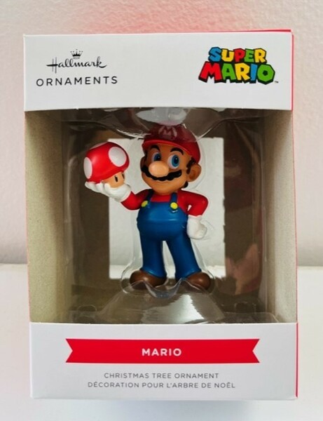 スーパーマリオ グッズ ホールマーク オーナメント キャラクター SUPER MARIO Hallmark Ornaments 直営品 新品未使用　