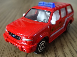 ミニカー フォード エクスプローラー 消防庁 消防車 リアルトイ リアルトーイ ミニチュアカー Ford Explorer REALTOY Toy car Miniature