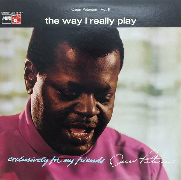 匿名・送料無料！　オスカー・ピーターソン/Oscar Peterson　「The Way I Really Play 」