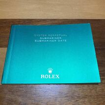 3040【希少必見】ロレックス サブマリーナ 冊子 取扱説明書 2017年度版 ROLEX SUBMARINER_画像1