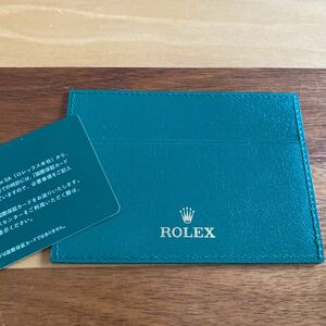 3088【希少必見】ロレックス カードケース Rolex