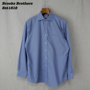 Brooks Brothers Est1818 Shirts 16 1/2-34 SHIRT23038 ブルックスブラザーズ 長袖シャツ REGENT FIT スーピマコットン