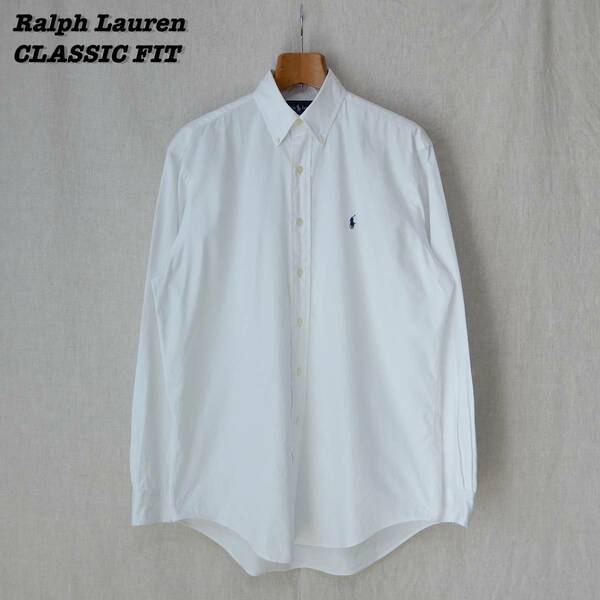 Ralph Lauren CLASSIC FIT Shirts 15 1/2-34/35 SHIRT23055 ラルフローレン クラシックフィット ボタンダウンシャツ 長袖シャツ