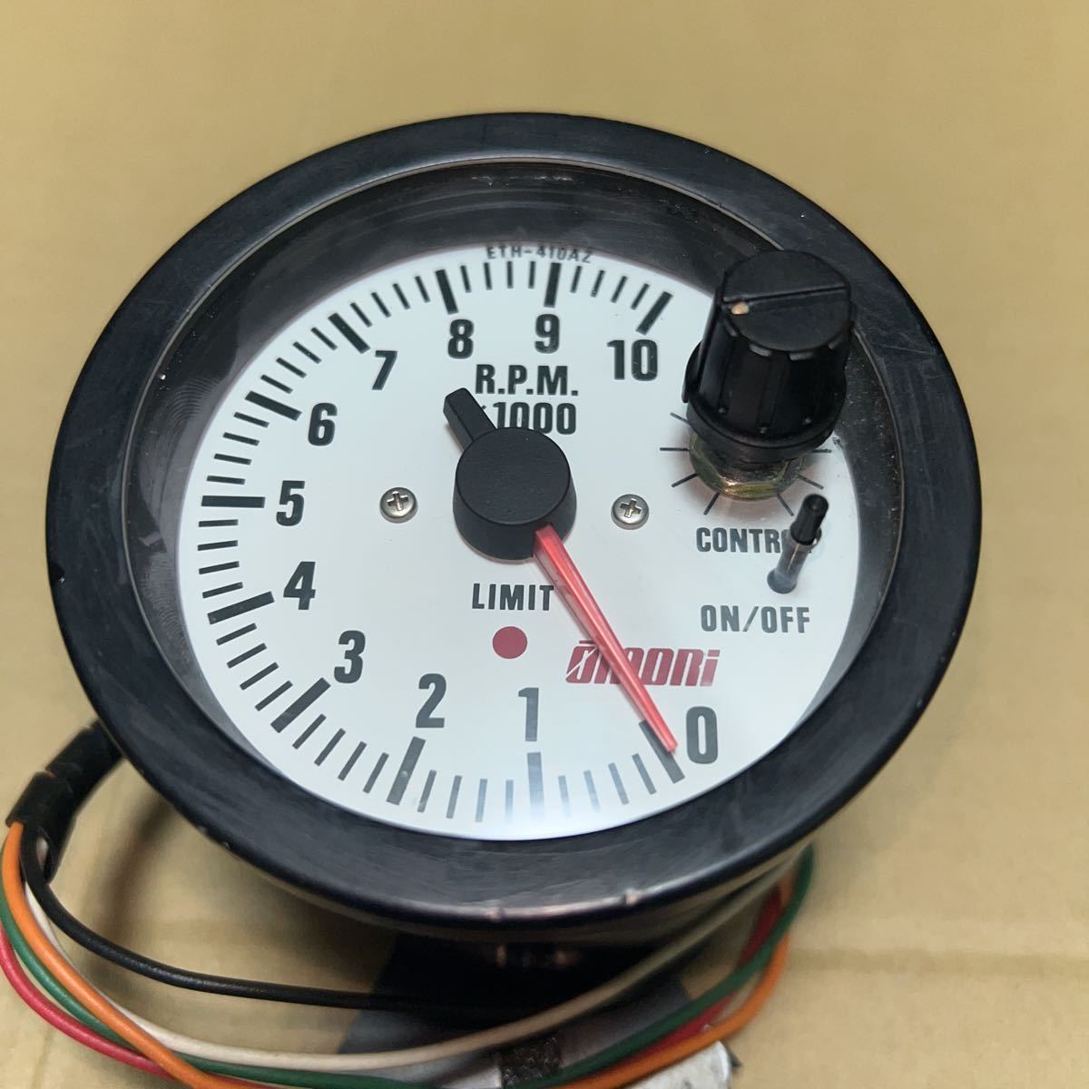 最も優遇の 春夏新作 大森 大森 φ80 φ80 defi タコメーター 10000rpm