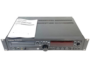 【極美品★動作品】TASCAM CD-RW700 CDデッキ 業務用 CDレコーダー タスカム TEAC ティアック CD-RW900SX CD-RW900SL MK2 兄弟機