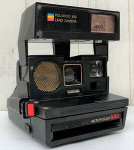 平成レトロ RETRO 当時物 ＊POLAROID ポラロイド 600 オートフォーカス 660 ＊フィルム カメラ ランド ＊レトロカメラ アート コレクション