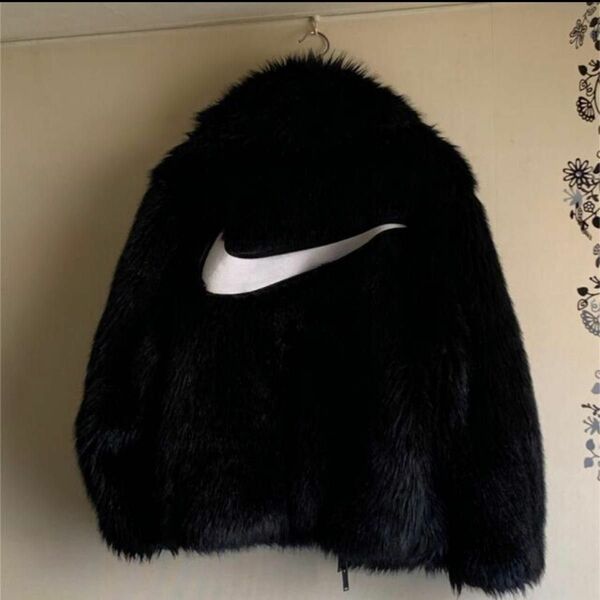 正規品美品 AMBUSH NIKE フェイクファーコート ファージャケット アンブッシュ