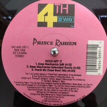 12inch US盤/PRINCE RAHIEM　　ROCK WIT IT_画像2