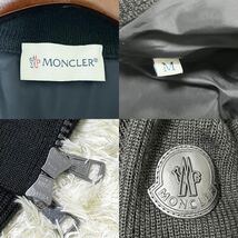 定価15万！【現行品/極美品】MONCLER モンクレール ニット ダウンジャケット パーカー マグリア カーディガン MAGLIA CARDIGAN M_画像8