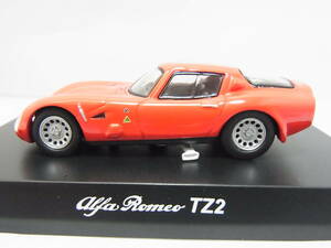 京商1/64 アルファロメオ ミニカーコレクション 2 Alfa Romeo TZ2 レッド