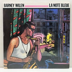 【w/ Alain Jean Marie】仏オリジナル BARNEY WILEN La Note Bleue ('87 IDA 010) バルネ・ウィラン 名作 危険な関係のブルース