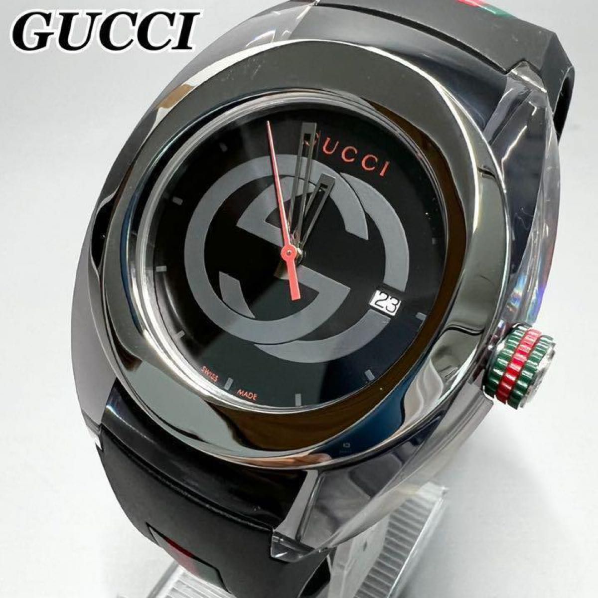売り出し最安値 専用ページ 《未使用品》 グッチ 腕時計 SYNC YA137116