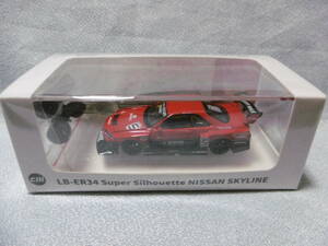 未開封新品 CM-MODEL 1/64 LB-ER34 Super Silhoette NISSAN SKYLINE #5