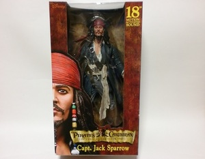 ネカ 45㎝ パイレーツ オブ カリビアン ジャック スパロウ ジョニ‐デップ Jack Sparrow PIRATES OF CARIBBEAN 18in NECA