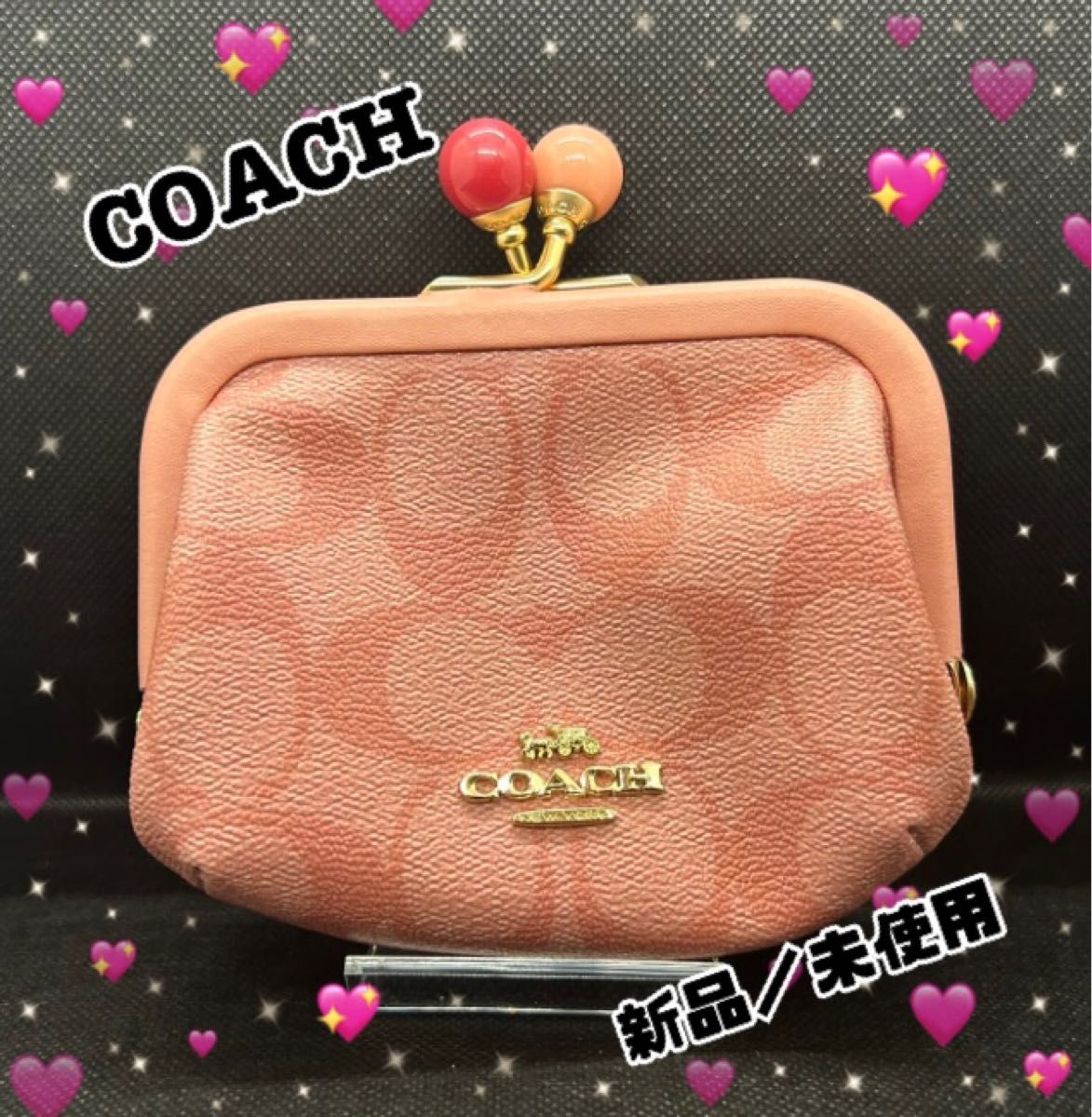 即納送料無料! COACH 長財布 コーチ× ディズニーコラボ ミニーワッペン