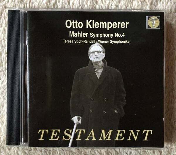 CD-Mar / 英TESTAMENT / T.Stich-Randall (sopran) Klemperer・Wiener Symphoniker / MAHLER_Symphony No.４ in G