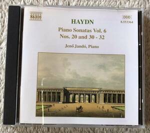 CD-Mar / 加 NAXOS / Jeno Jando (p) / HAYDN_Piano Sonata No.20 Hob.XVI:18, No.31 XVI:46, No.32 XVI:44, No.30 XVI:19