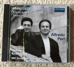 CD-Mar / BMGファンハウス_OEHMS Records / アルフレッド・パール、クライツベルク指揮BBC交響楽団 / リストピアノ協奏曲 第１番 & 第２番